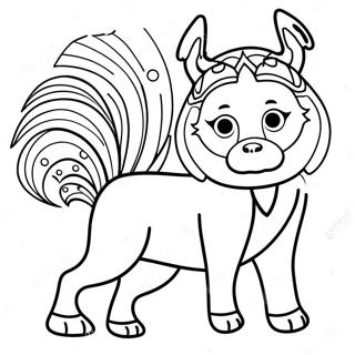 Spirit Animal Coloring Page 71034-56226