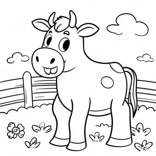 Click Clack Moo Farm Animals Coloring Page 71064-56254