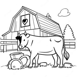 Click Clack Moo Cozy Barn Coloring Page 71065-56258