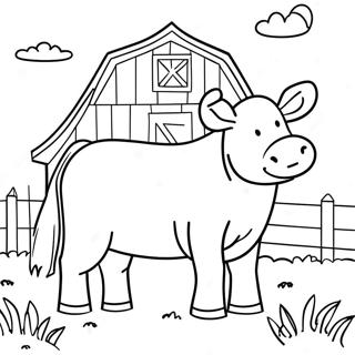 Click Clack Moo Cozy Barn Coloring Page 71065-56260