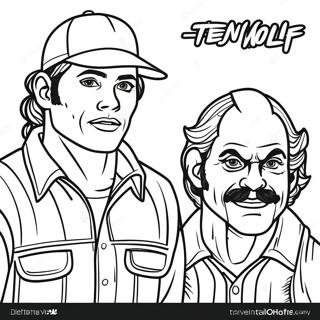 Teen Wolf Coloring Page 71094-56285