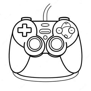 Video Game Controller Coloring Page 710-565