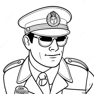 Adventurous Officer Buckle Coloring Page 71125-56305