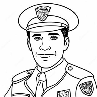 Adventurous Officer Buckle Coloring Page 71125-56308