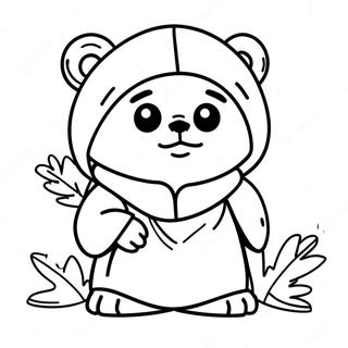 Ewok Coloring Page 71174-56341