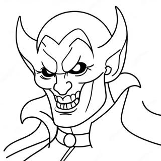 Demon Vampire For Adults Coloring Pages