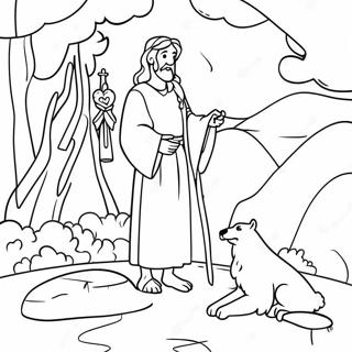 Colorful Bible Stories Coloring Page 71215-56381