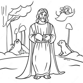 Colorful Bible Stories Coloring Page 71215-56382