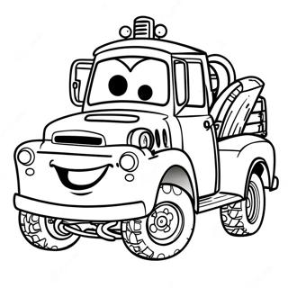 Mater Coloring Page 71234-56411