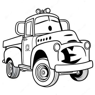 Mater Coloring Page 71234-56412