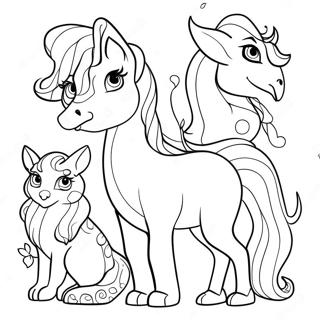 Magical Creatures Coloring Page 71285-56429