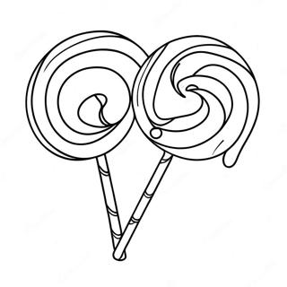 Lollipop Coloring Pages