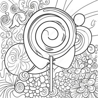 Lollipop Coloring Pages