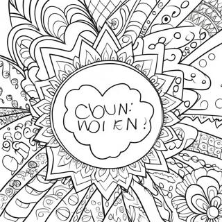 Positive Affirmations Coloring Page 71324-56463