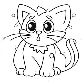 Splat The Cat Coloring Pages