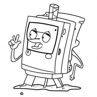 Gary Spongebob Coloring Page 7140-5675