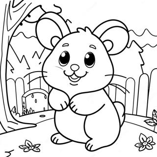 Hamster And Gretel Adventure Coloring Page 71454-56562