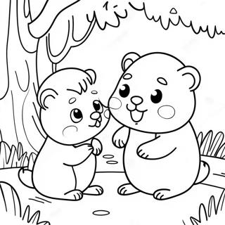 Hamster And Gretel Adventure Coloring Page 71454-56563