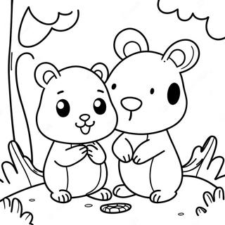 Hamster And Gretel Adventure Coloring Page 71454-56564