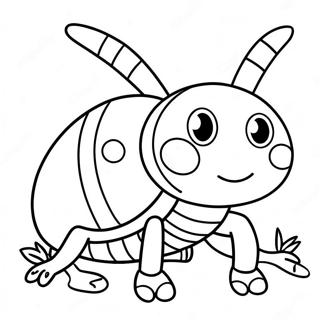 Roly Poly Coloring Pages