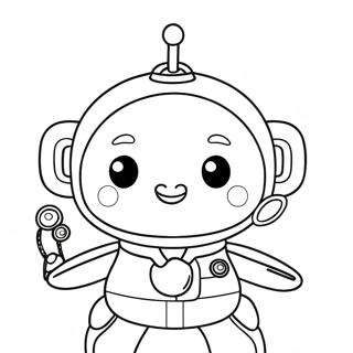 Vegimal Octonauts Coloring Pages