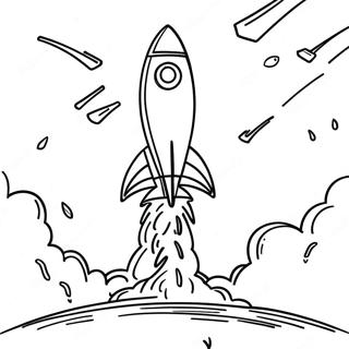 Spacex Rocket Launching Coloring Page 71514-56618