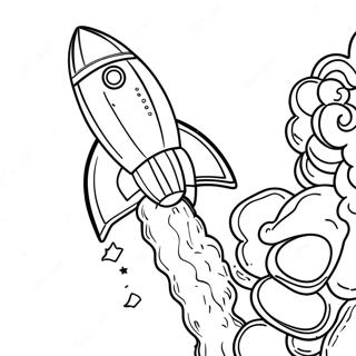 Spacex Rocket Launching Coloring Page 71514-56620