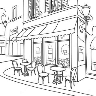 Paris Coloring Pages