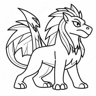 Zacian And Zamazenta Coloring Page 71564-56648