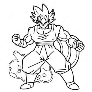 Página Para Colorir Do Dragon Ball Super Super Hero 71574-56662