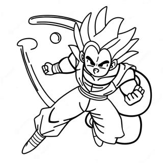 Página Para Colorir Do Dragon Ball Super Super Hero 71574-56663