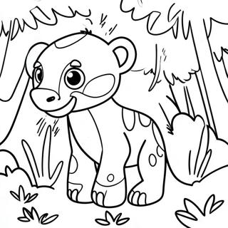 Camouflage Coloring Pages