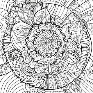 Colorful Believe In Yourself Mandala Coloring Page 71715-56783