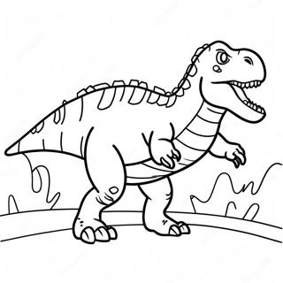 Giganotosaurus Roaring Coloring Page 71735-56790