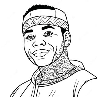 Kevin Gates Boyama Sayfası 71764-56816