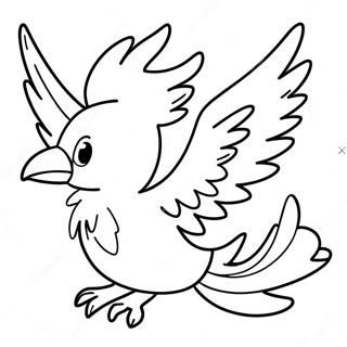 Moltres Coloring Page 71774-56838