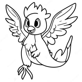 Moltres Coloring Page 71774-56839