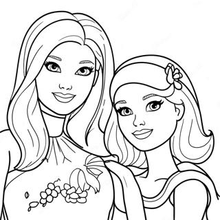 Barbie And Her Sisters Coloring Page 71794-56826