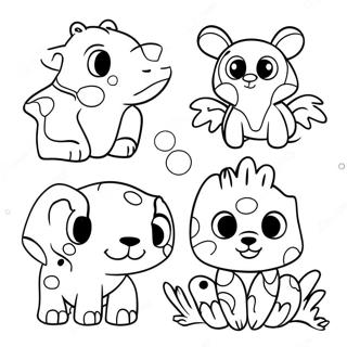 Fun Connect The Dot Animals Coloring Page 71865-56896