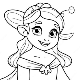 Silvermist Fairy Coloring Page 71874-56916