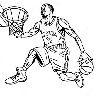 Harlem Globetrotters Coloring Pages