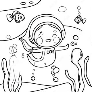 Deema Underwater Adventure Coloring Page 71925-56944