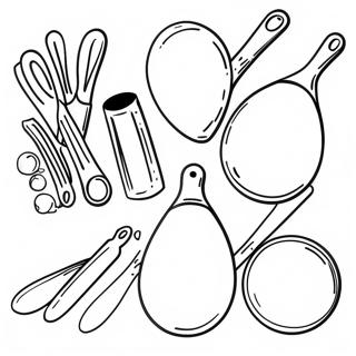 Cooking Utensils Coloring Page 71994-56991