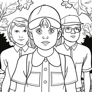 Página Para Colorir De Stranger Things 7200-5747