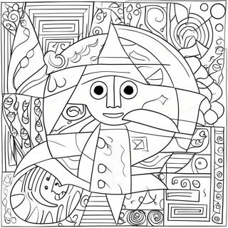 Klee Coloring Pages