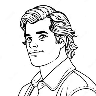 Steve Harrington Ausmalbild 72024-57018