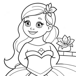 Verzaubertes Disney-Prinzessin-Ausmalbild 72035-57029