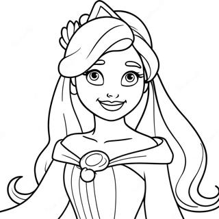 Verzaubertes Disney-Prinzessin-Ausmalbild 72035-57031