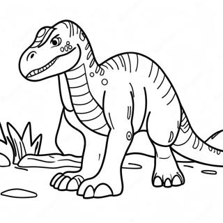 Baryonyx Coloring Pages