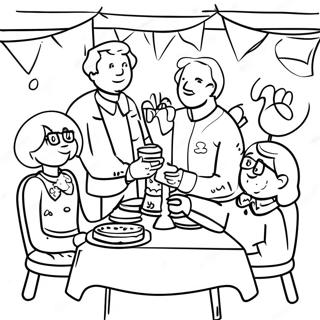 Happy Retirement Coloring Pages